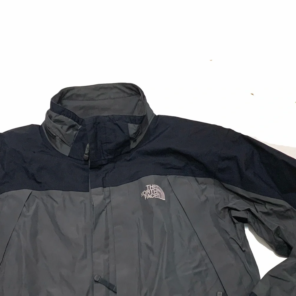 The North Face Men's Black and Gray gore tex Jacket